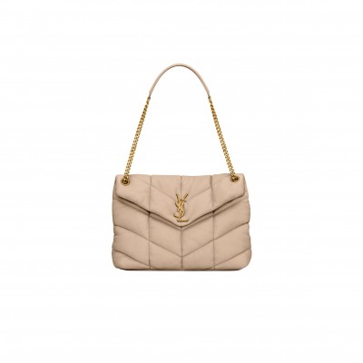 YSL PUFFER MEDIUM IN NAPPA LEATHER 5774751EL072721 (35*23*13.5cm)